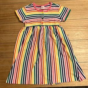 Hanna Andersson Rainbow Play Dress, Size 6/7 (120)